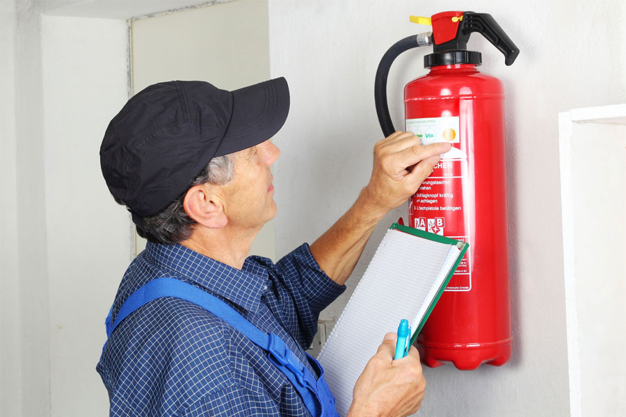 Inspecting Fire Extinguishers